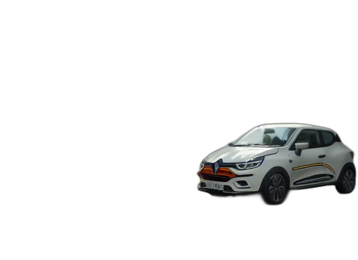 car, 3d render, photorealistic, small transparent PNG cut-out