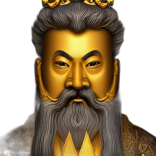 face, mask, crown, staff transparent PNG cut-out