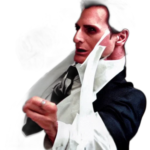 staff, jacket, mask, face transparent PNG cut-out