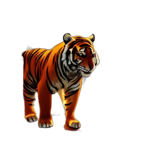 animal, creature, 3d render, concept art transparent PNG cut-out