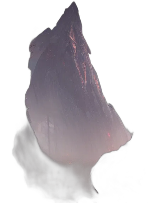 mask, hair, face, creature transparent PNG cut-out