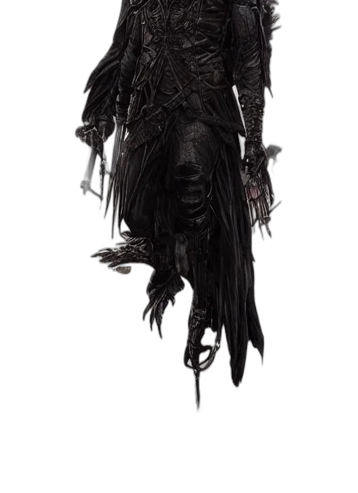 creature, mask, staff, dragon transparent PNG cut-out