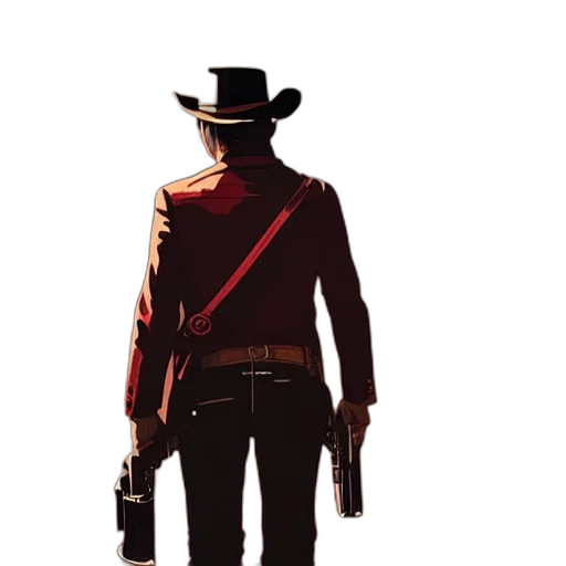jacket, weapon, hat, staff transparent PNG cut-out