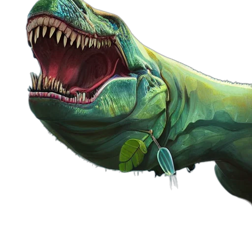 creature, dragon, animal, staff transparent PNG cut-out