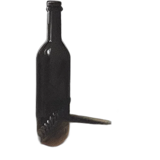 bottle, staff, weapon, umbrella transparent PNG cut-out