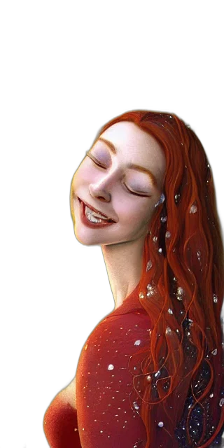 face, dress, crown, jewelry transparent PNG cut-out