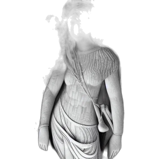 dress, mask, staff, jewelry transparent PNG cut-out