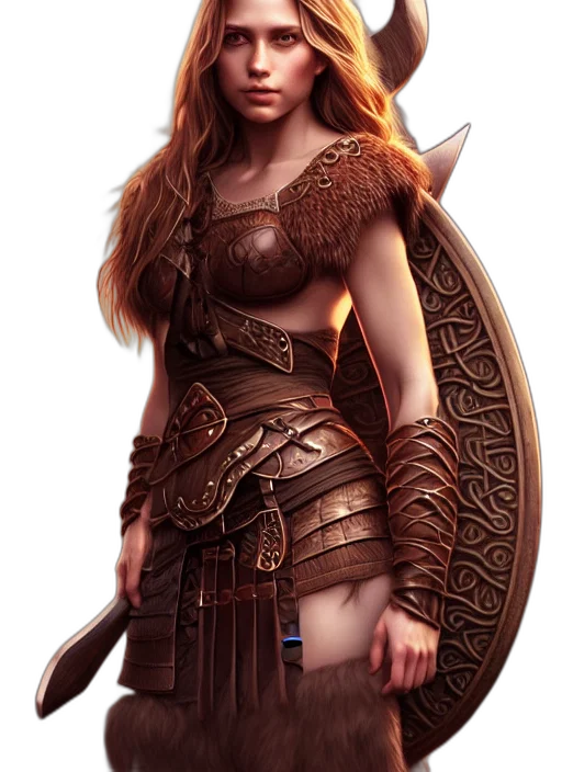 sword, staff, dress, fantasy art transparent PNG cut-out