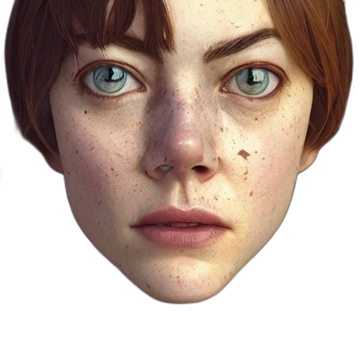 face, mask, creature, crown transparent PNG cut-out
