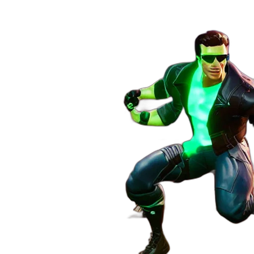 jacket, 3d render, concept art, comic book art transparent PNG cut-out