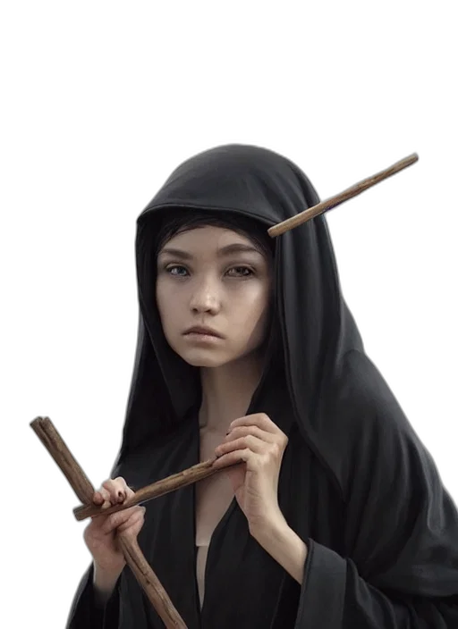 staff, face, sword, weapon transparent PNG cut-out