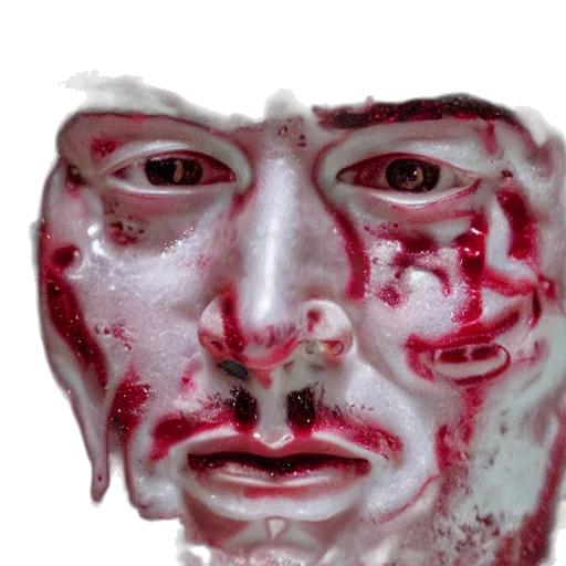 mask, face, robot, creature transparent PNG cut-out
