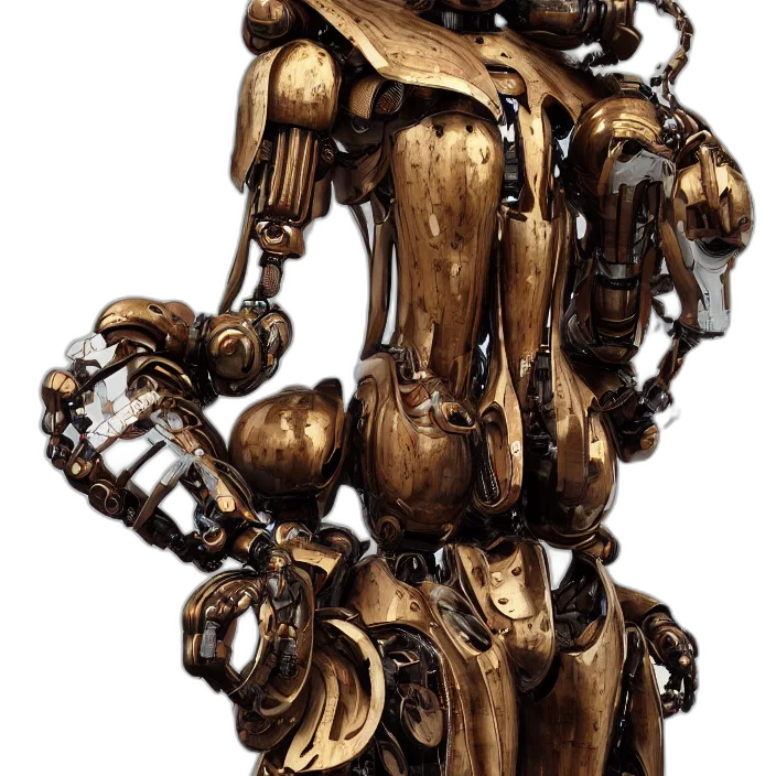 robot, jewelry, staff, weapon transparent PNG cut-out