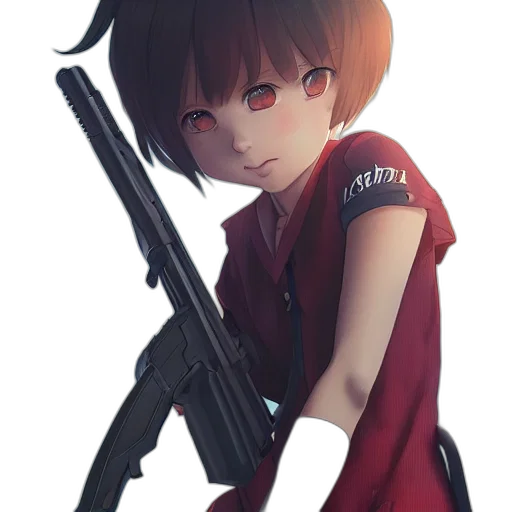 weapon, staff, sword, robot transparent PNG cut-out