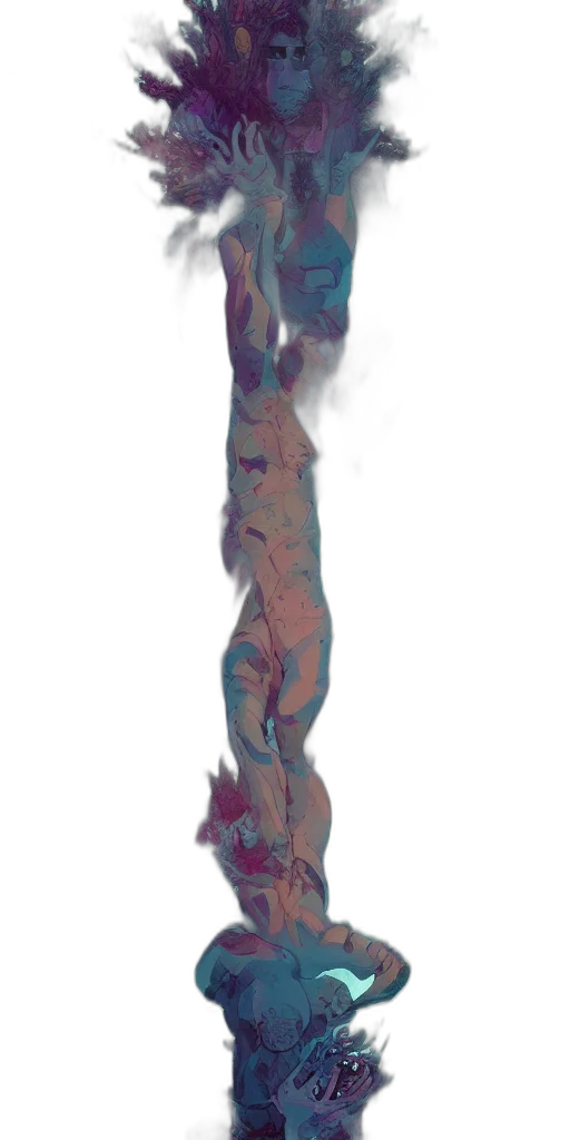staff, sword, creature, dragon transparent PNG cut-out