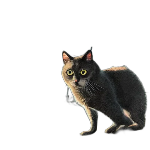 animal, creature, staff, weapon transparent PNG cut-out