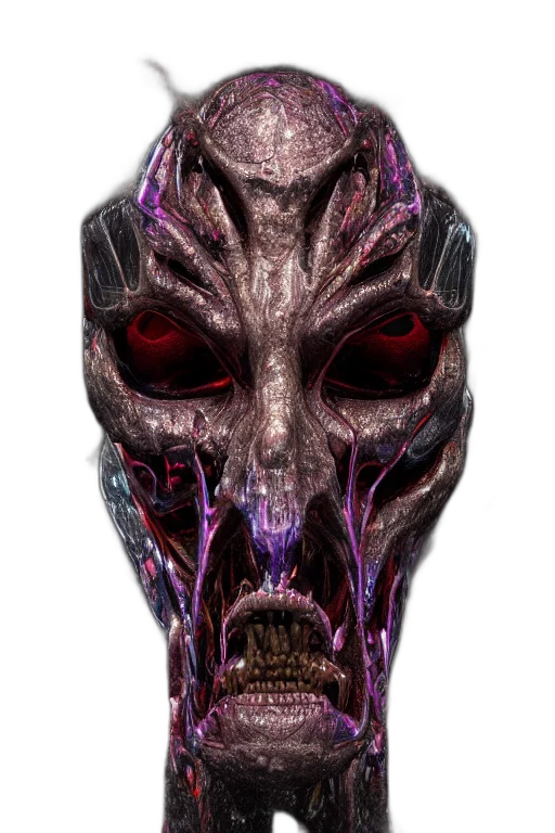 mask, face, creature, concept art transparent PNG cut-out