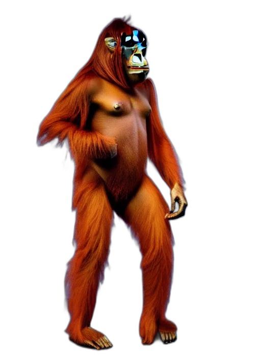 animal, creature, mask, staff transparent PNG cut-out