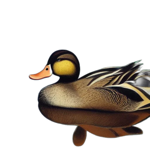 animal, crown, creature, photorealistic transparent PNG cut-out