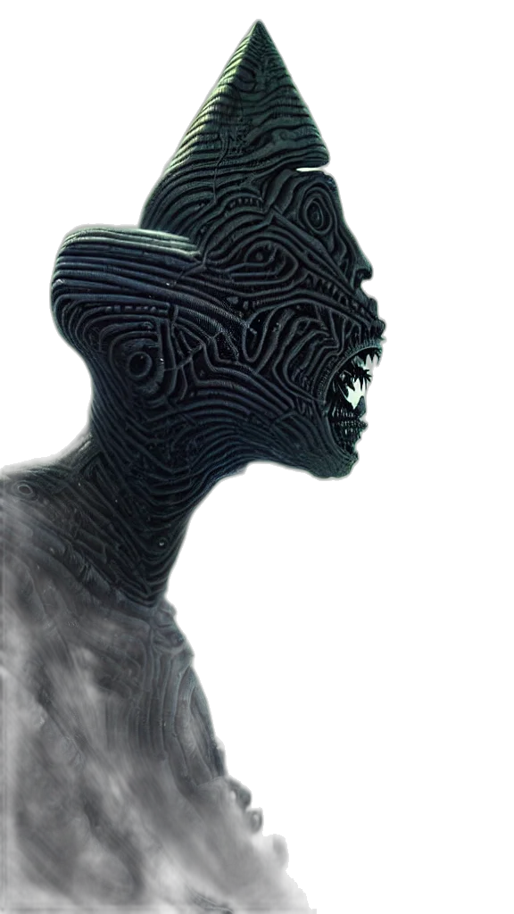 mask, robot, face, creature transparent PNG cut-out
