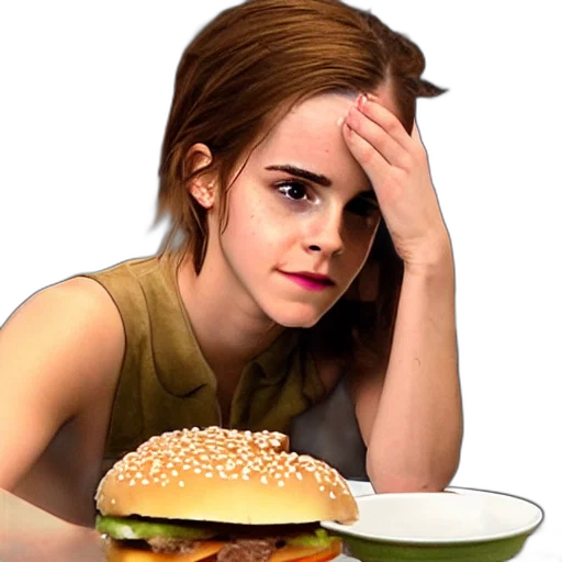 food, animal, face, dress transparent PNG cut-out