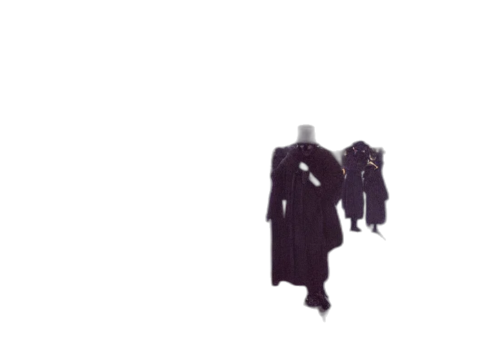 dress, jacket, robot, mask transparent PNG cut-out