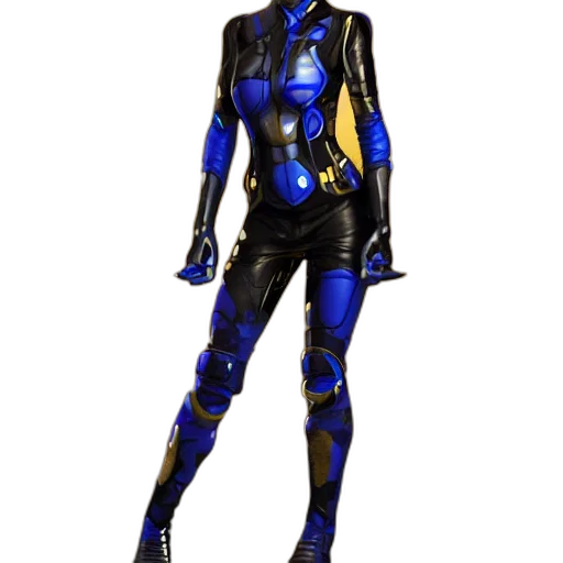 robot, concept art, 3d render, comic book art transparent PNG cut-out
