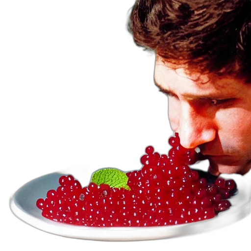 food, crown, creature, face transparent PNG cut-out