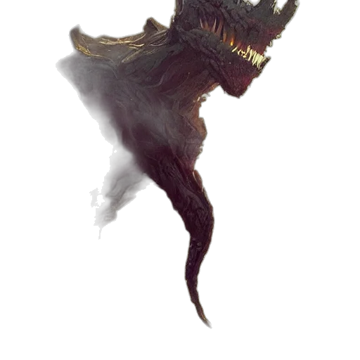 dragon, creature, mask, animal transparent PNG cut-out