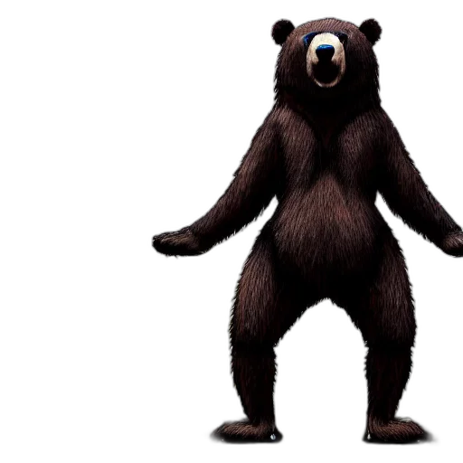 animal, creature, concept art, 3d render transparent PNG cut-out