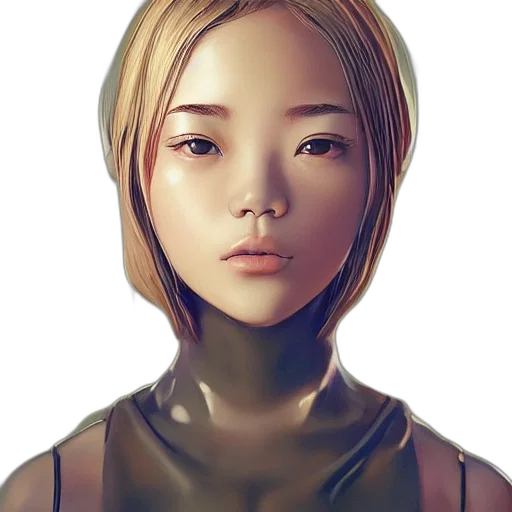 face, robot, mask, creature transparent PNG cut-out