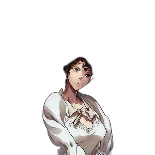 dress, staff, weapon, crown transparent PNG cut-out