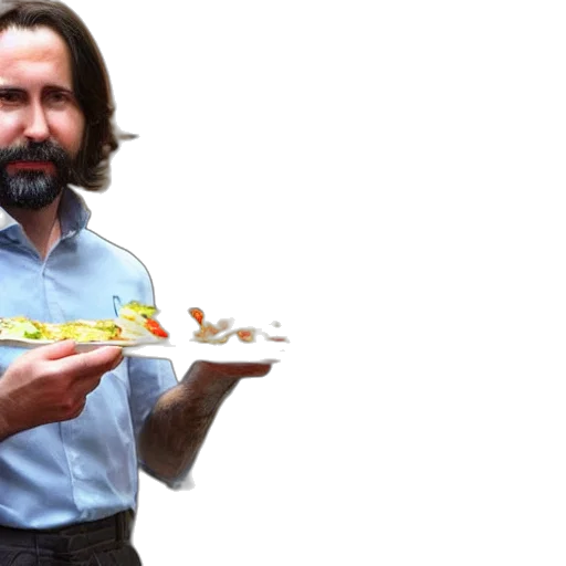 food, staff, pablo, iglesiasn transparent PNG cut-out
