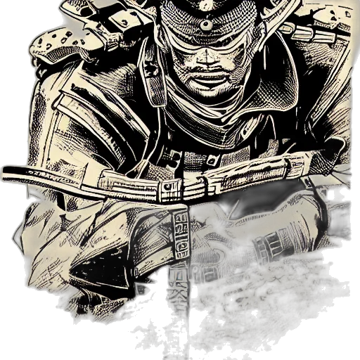 weapon, comic book art, concept art, watercolor transparent PNG cut-out
