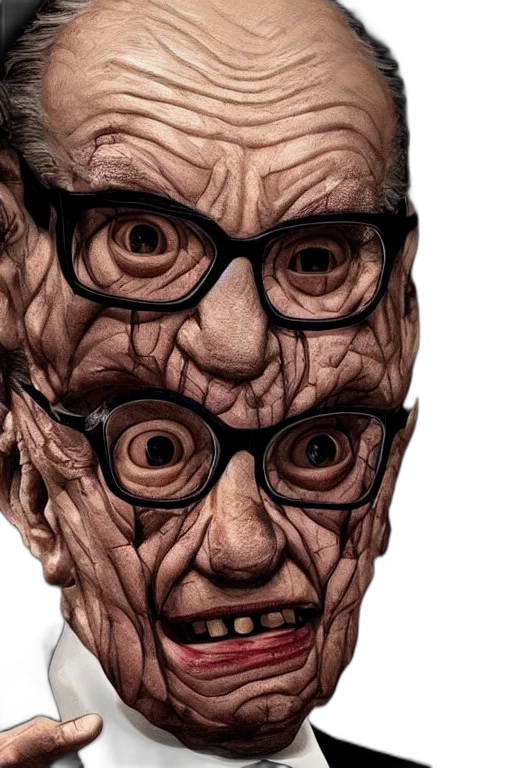 mask, face, creature, comic book art transparent PNG cut-out