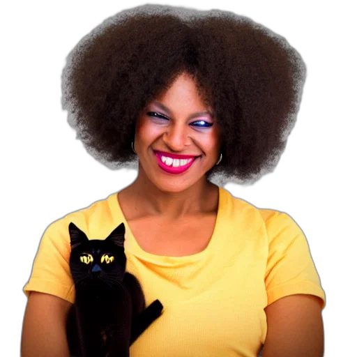 hair, animal, staff, adult transparent PNG cut-out