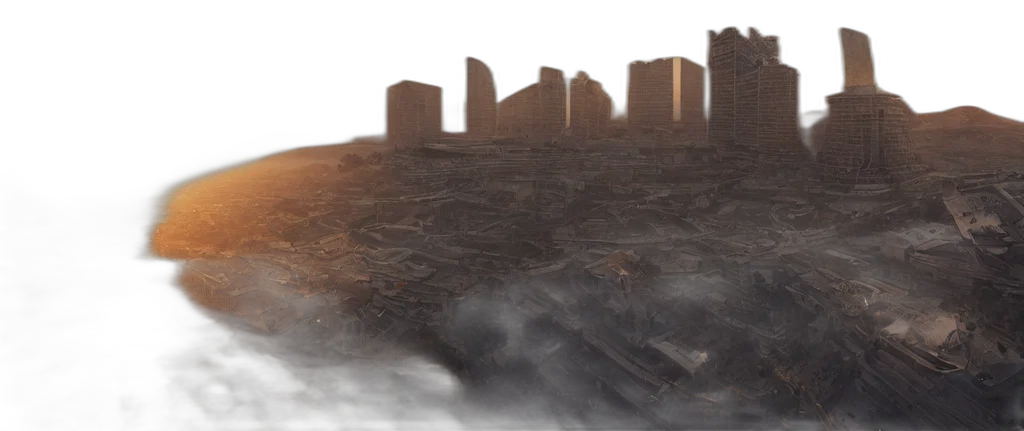 concept art, 3d render, photorealistic, fog transparent PNG cut-out
