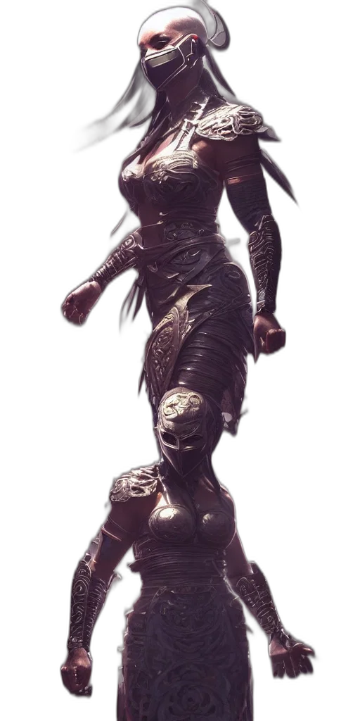 dragon, creature, robot, staff transparent PNG cut-out