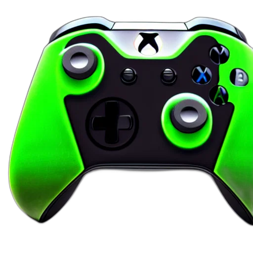 3d render, photorealistic, green, neon transparent PNG cut-out