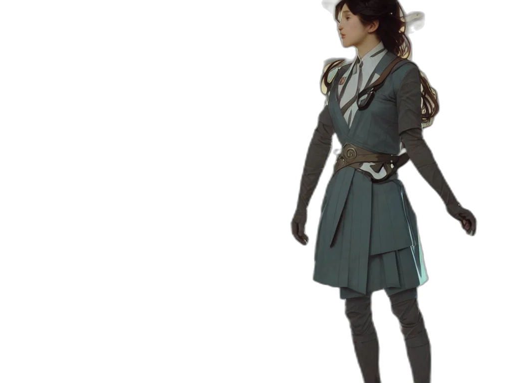 staff, dress, jacket, sword transparent PNG cut-out