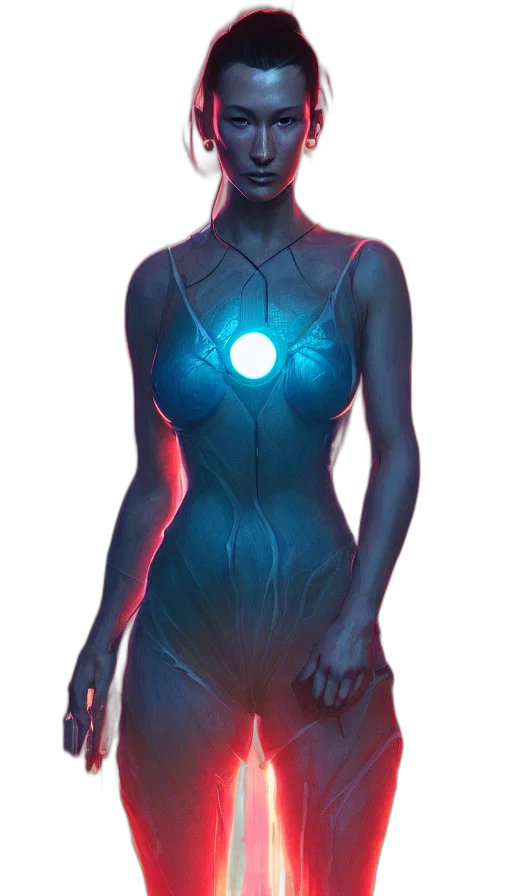dress, robot, jewelry, creature transparent PNG cut-out