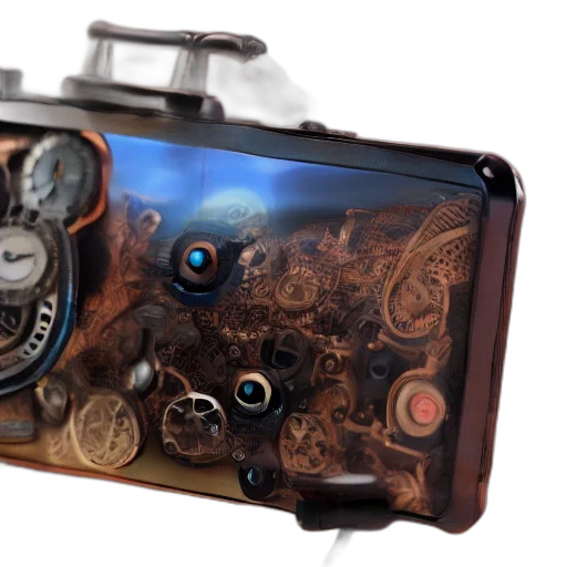 weapon, photorealistic, concept art, 3d render transparent PNG cut-out