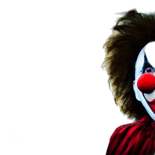 mask, face, clown, stalking transparent PNG cut-out
