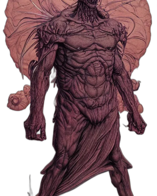 creature, concept art, comic book art, fantasy art transparent PNG cut-out