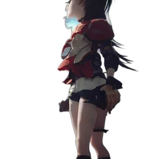 weapon, staff, robot, dress transparent PNG cut-out