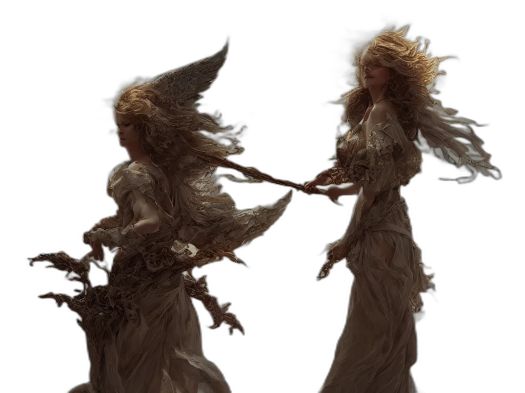staff, concept art, fantasy art, photorealistic transparent PNG cut-out