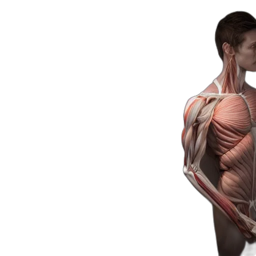 3d render, concept art, photorealistic, human transparent PNG cut-out