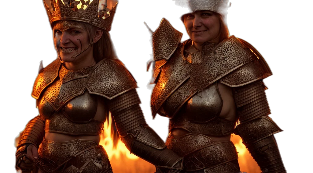 crown, concept art, 3d render, fantasy art transparent PNG cut-out