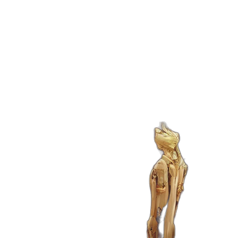 jewelry, robot, staff, dress transparent PNG cut-out