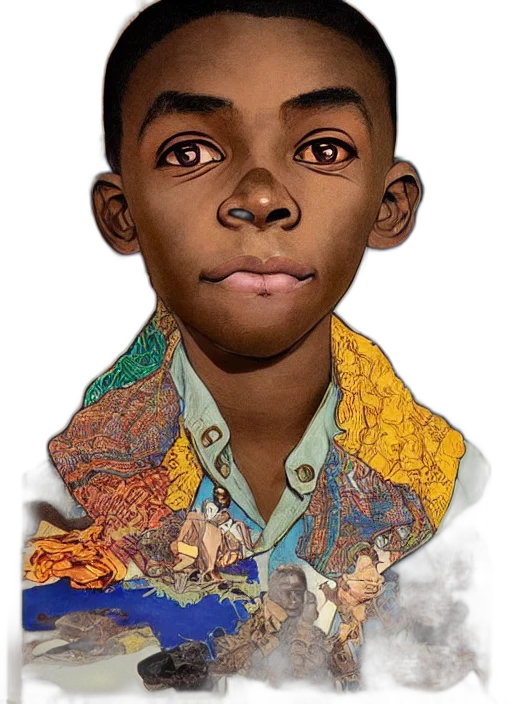 face, mask, jacket, photorealistic transparent PNG cut-out